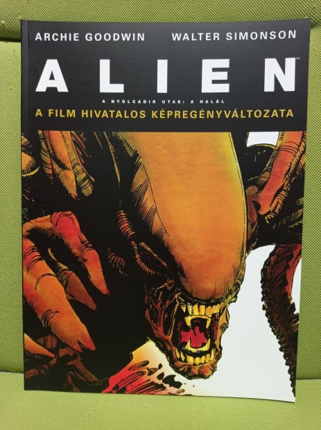 Alien - 8. utas a halál (magyar képregény színes A4 méret)