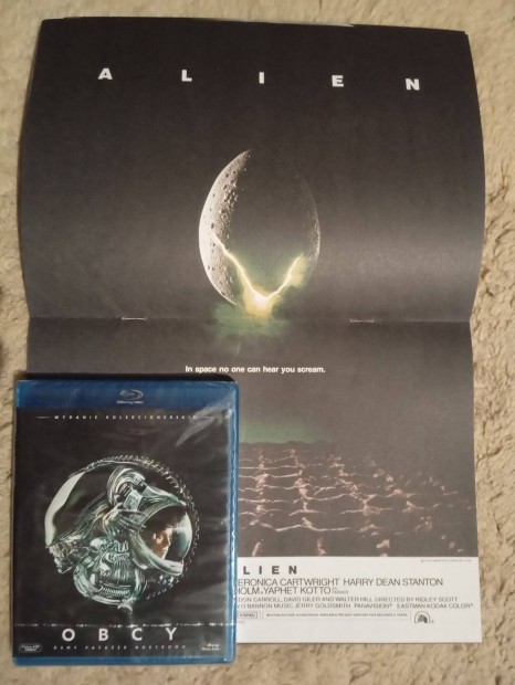 Alien - A nyolcadik utas: a Hall Blu-Ray + Plakt