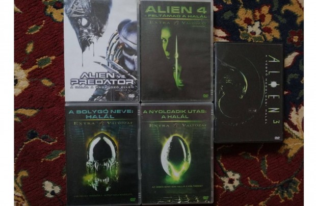 Alien quadrolgia, Alien vs Predator dvd-k