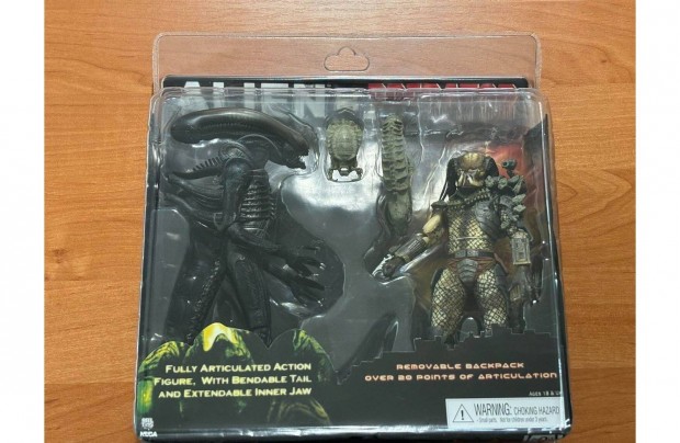Alien vs Predator Exclusive dupla figura pakk 18 cm
