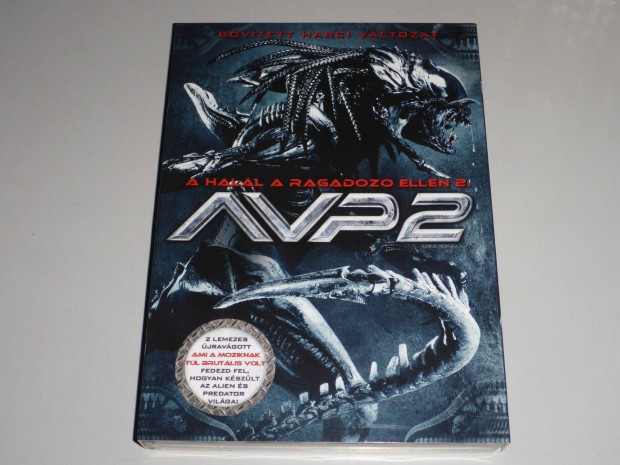 Alien vs. Predator 2. - A Halál a Ragadozó ellen (O-ringgel) DVD film