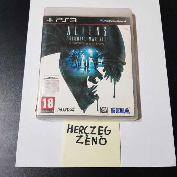 Aliens Colonial Marines ps3