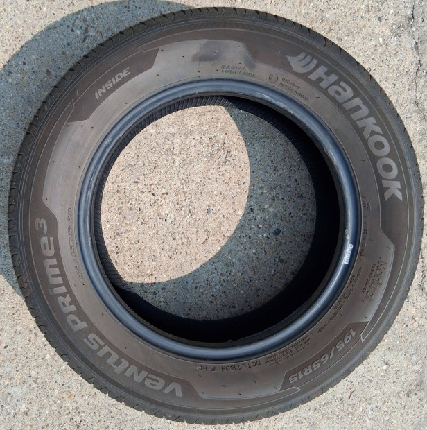 Alig futott 195/65X15-�s Hankook ny�ri gumi garnit�ra