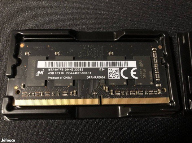 Alig hasznlt 2db 4GB DDR4 2400MHz memria egyben elad!