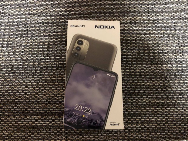 Alig hasznlt Nokia G11 32GB 3GB RAM Dual Mobiltelefon elad !!!