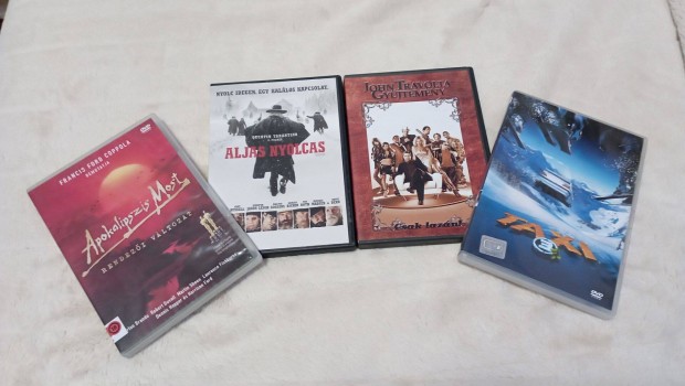 Aljas nyolcas,Csak lazn,Taxi3,Apokalipszis,DVD csomag 8