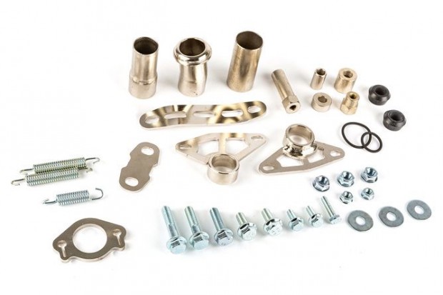 Alkatr�sz k�szlet kipufog� Stage6 Streetrace magas r�gz�t�s fekete Der