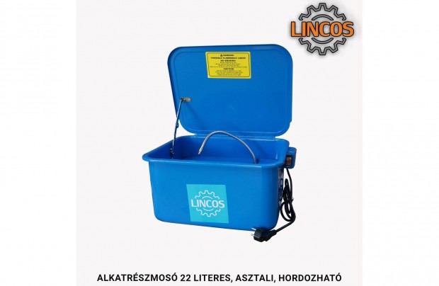 Alkatrszmos 22 literes, asztali, hordozhat LN-PW3 Lincos