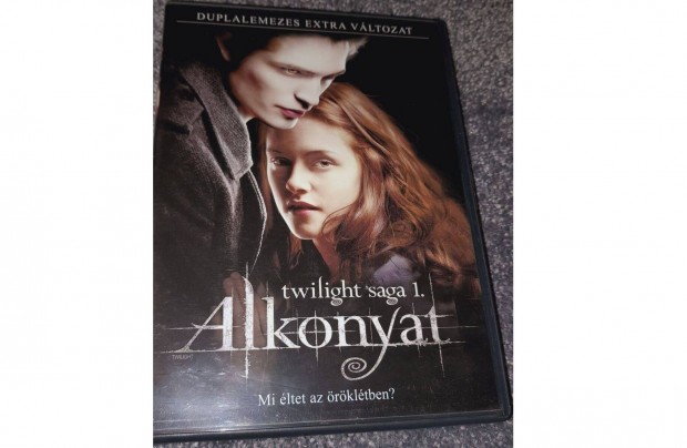 Alkonyat DVD (2008) Twilight Saga 1 Szinkronizlt, Duplalemezes kiads