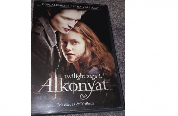 Alkonyat DVD (2008) Twilight Saga 1 Szinkronizlt, Duplalemezes kiads