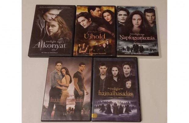 Alkonyat - The Twilight Saga Dvd Filmek egyben, lerst olvasd !!