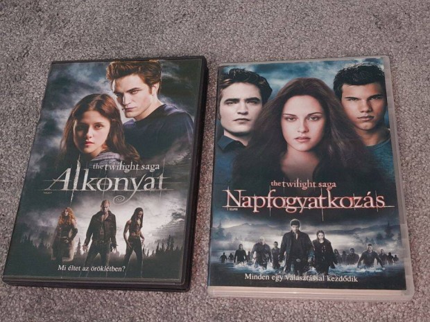 Alkonyat s Alkonyat - Napfogyatkozs DVD (2008-2010) Szinkronizlt