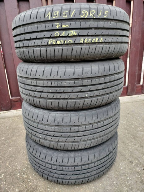 Alkukpesen elad 4 db 195/50 R15 nyari gumi 7mm 0124