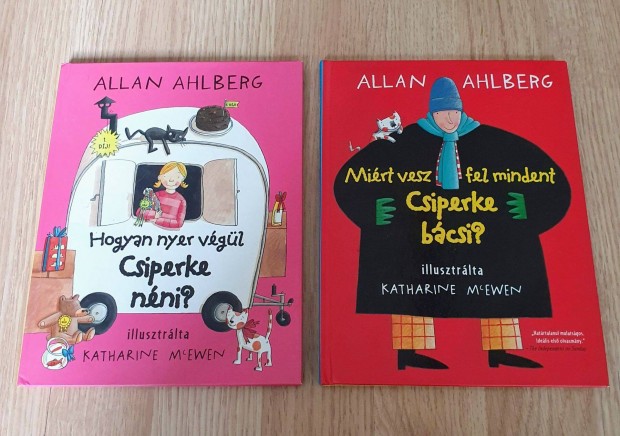 Allan Ahlberg - Csiperke knyvek - 1500/db