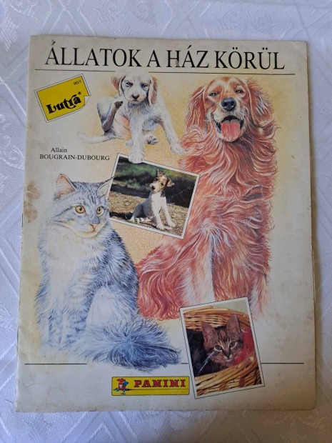 Állatok a ház körül Lutra album - Panini