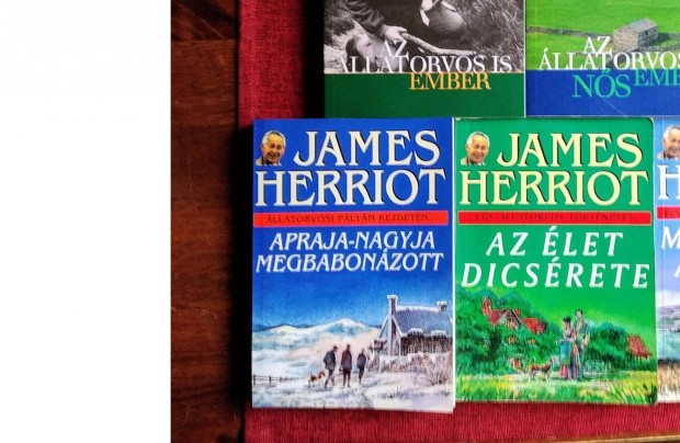 llatorvosi plym kezdetn.Apraja-nagyja megbabonzott James Herrio