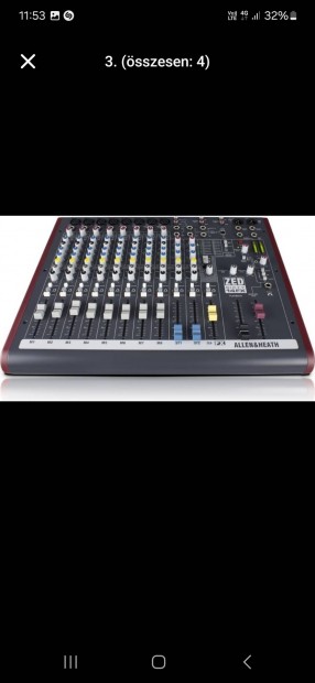 Allen & Heath Zed60-14FX kever erst