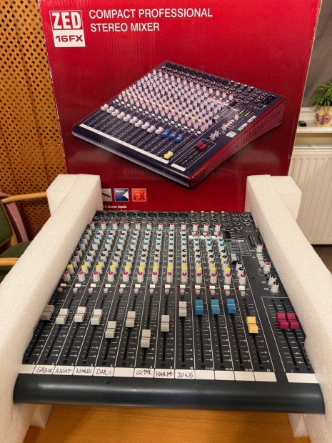 Allen & Heath Zed-16FX keverpult