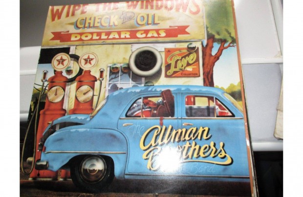 Allman Brothers Band bakelit hanglemezek eladk