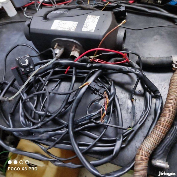 Állófűtés eberspacher artronic D2 komplett szett akár távirányítóval