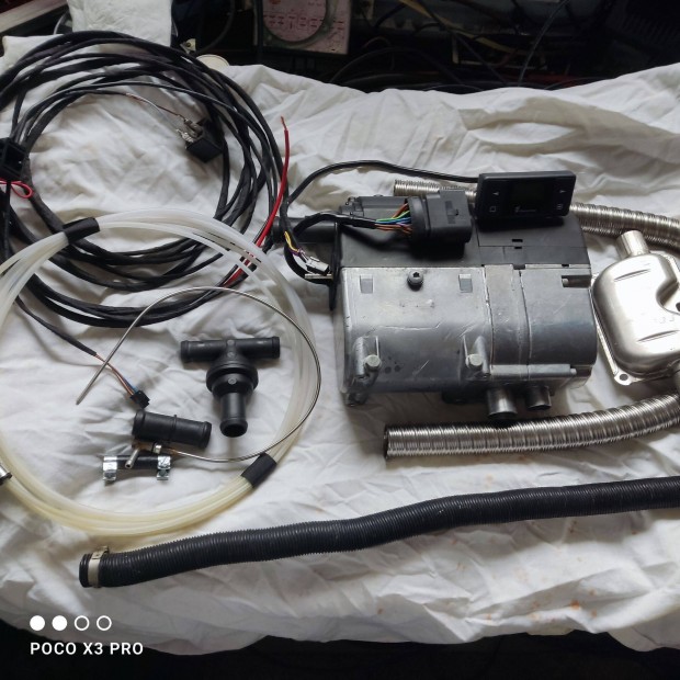 Állófűtés eberspacher hydronic II confort komplett szett