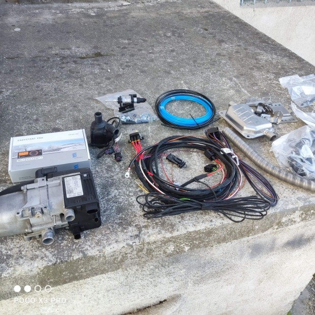 Állófűtés eberspacher hydronic S3 komplett egység diesel
