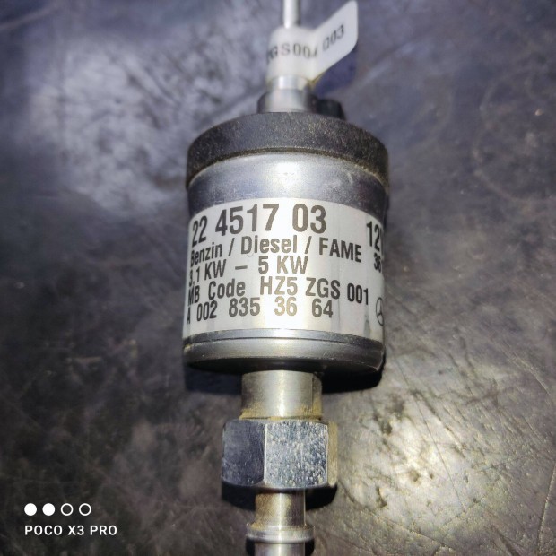 Állófűtés eberspacher hydronic üzemanyag pumpa új !!!