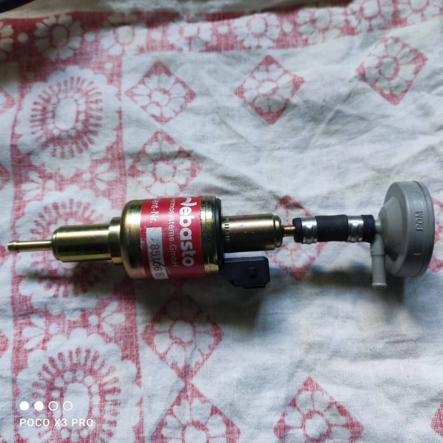 Állófűtés webasto DP 30 üzemanyag pumpa új! 12v-os csillapitoval