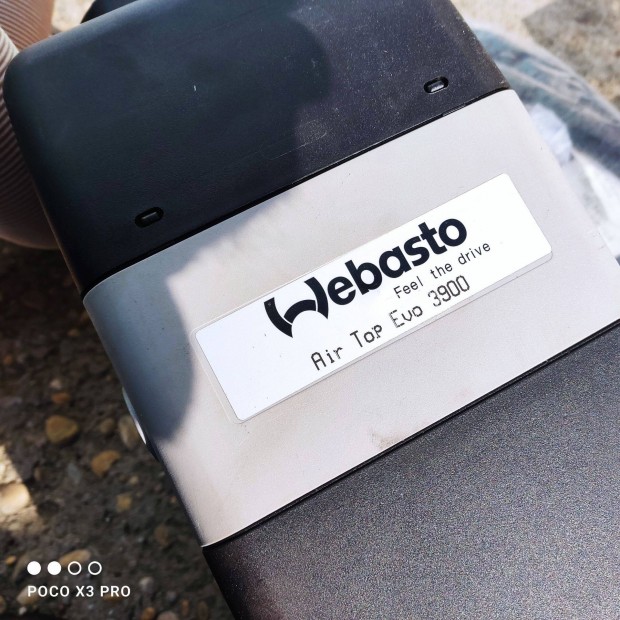 Állófűtés webasto airtop evo 3900 24v-os Új kályha !