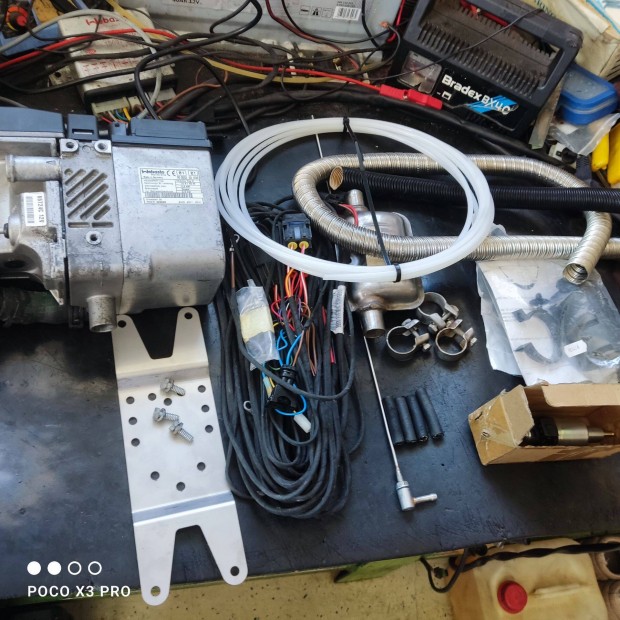 Állófűtés webasto thermo top C diesel Új ! szett ,