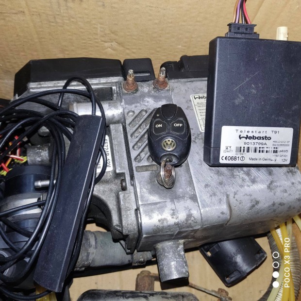 llfts webasto thermo top E komplett kiprblhat