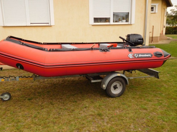Allroundmarin AS-380 Samba gumicsónak motorral, futóval