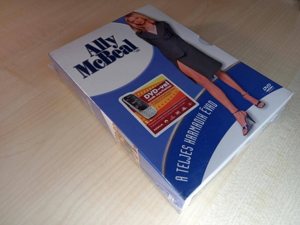 Ally Mcbeal Dvd- A teljes harmadik vad (bontatlan)