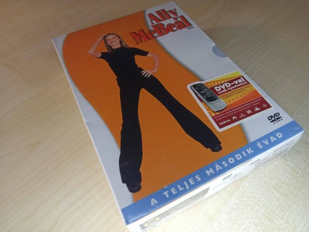 Ally Mcbeal Dvd- A teljes msodik vad dvd (bontatlan)