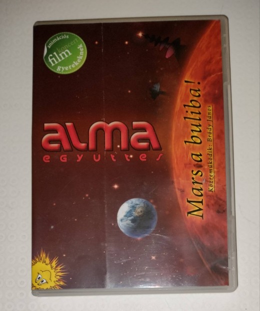 Alma egyttes Mars a buliba animcis koncertfilm dvd