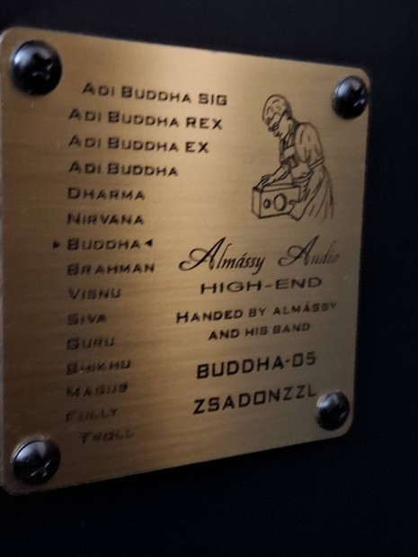 Almssy Audio Buddha 05 hangfal. 