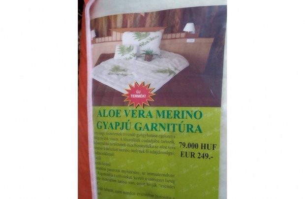 Aloe Vera Merino gyapj garnitra