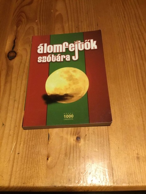 Álomfejtők szótára - Zánkai Géza műve 1000 címszóval