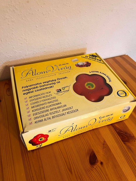 Álomvirág légzésfigyelő készülék