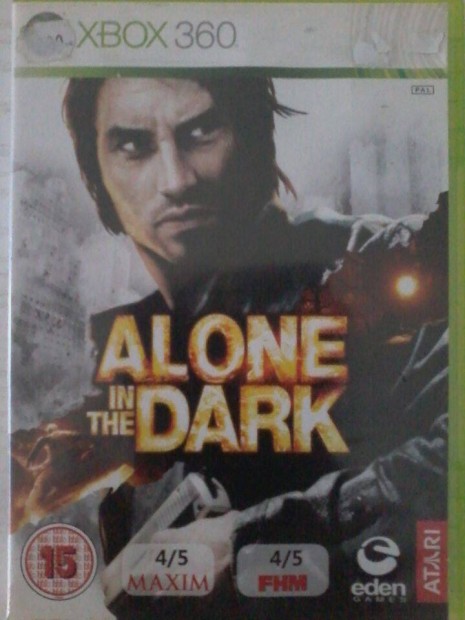 Alone in The Dark Xbox 360 játék eladó(nem postázom)