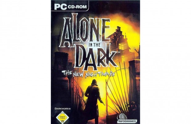 Alone in the dark 4 - The new nightmare PC lemezes jtk kszletrl