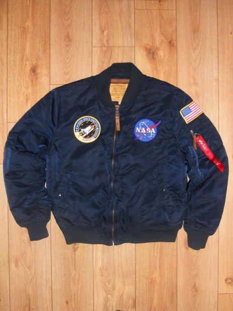 Alpha Industries MA-1 VF NASA sttkk bomber dzseki (M-es)