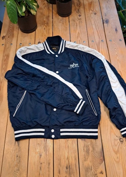 Alpha Industries tmeneti varsity bomber dzseki vintage