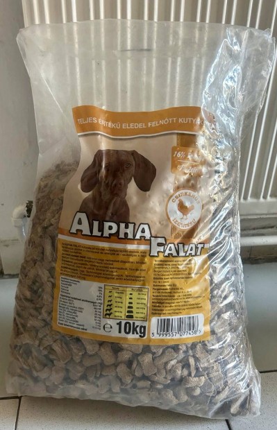 Alpha falat kutyaeledel tp 10 kg j