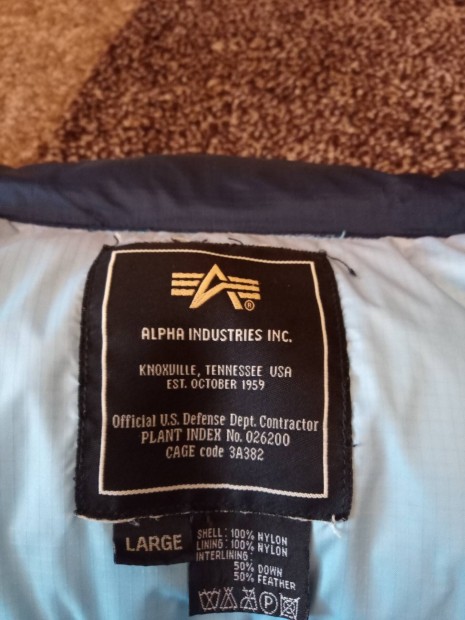 Alpha industries toll mellény L