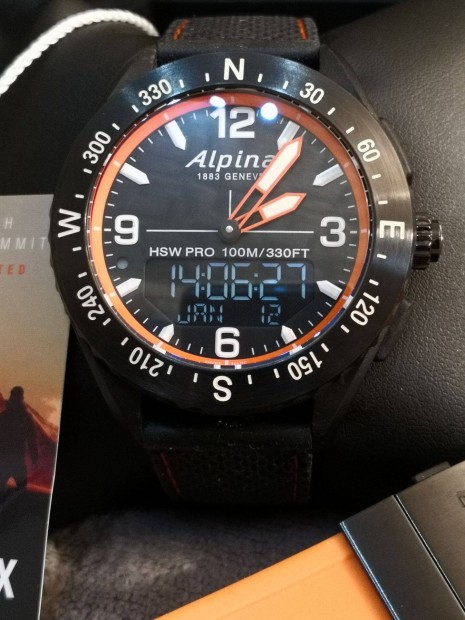 Alpina Alpinerx Smartwatch AL-283LBO5AQ6 frfi karra