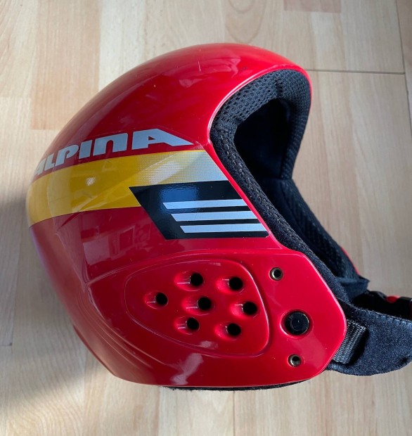 Alpina piros gyermek s snowboard buksisak 51-52 cm