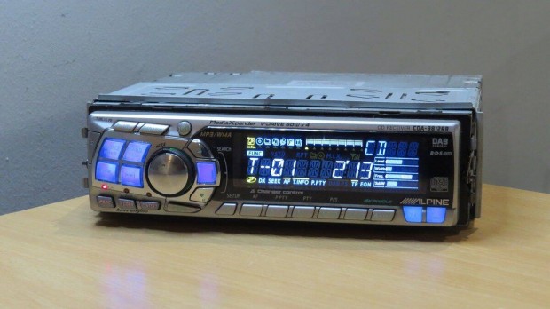 Alpine CDA-9812RB cd mp3 rádió fejegység