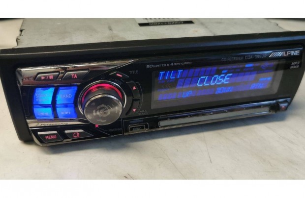 Alpine CDA-9853R + Ipod adapter