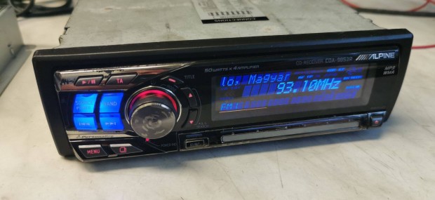 Alpine CDA-9853R + Ipod adapter